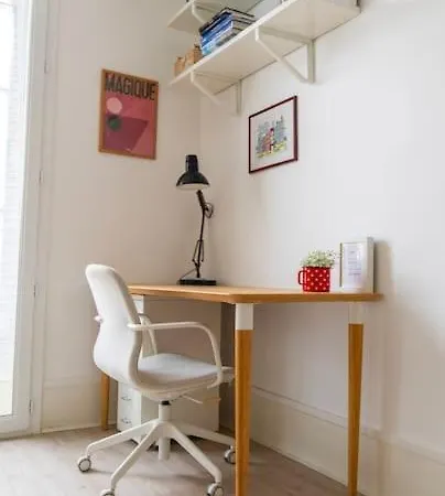 דירה Cozy Studio Batignolles 2p פריז